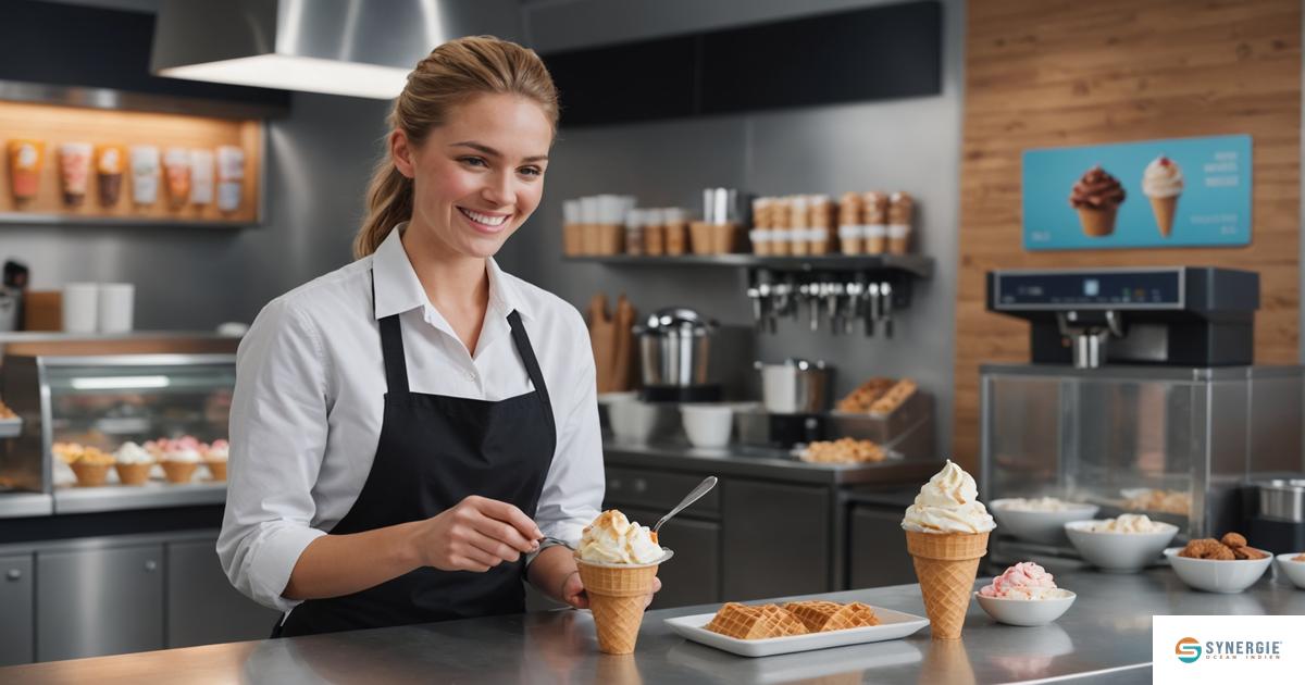 Employé de vente dans un glacier (H/F) - contrat d'alternance