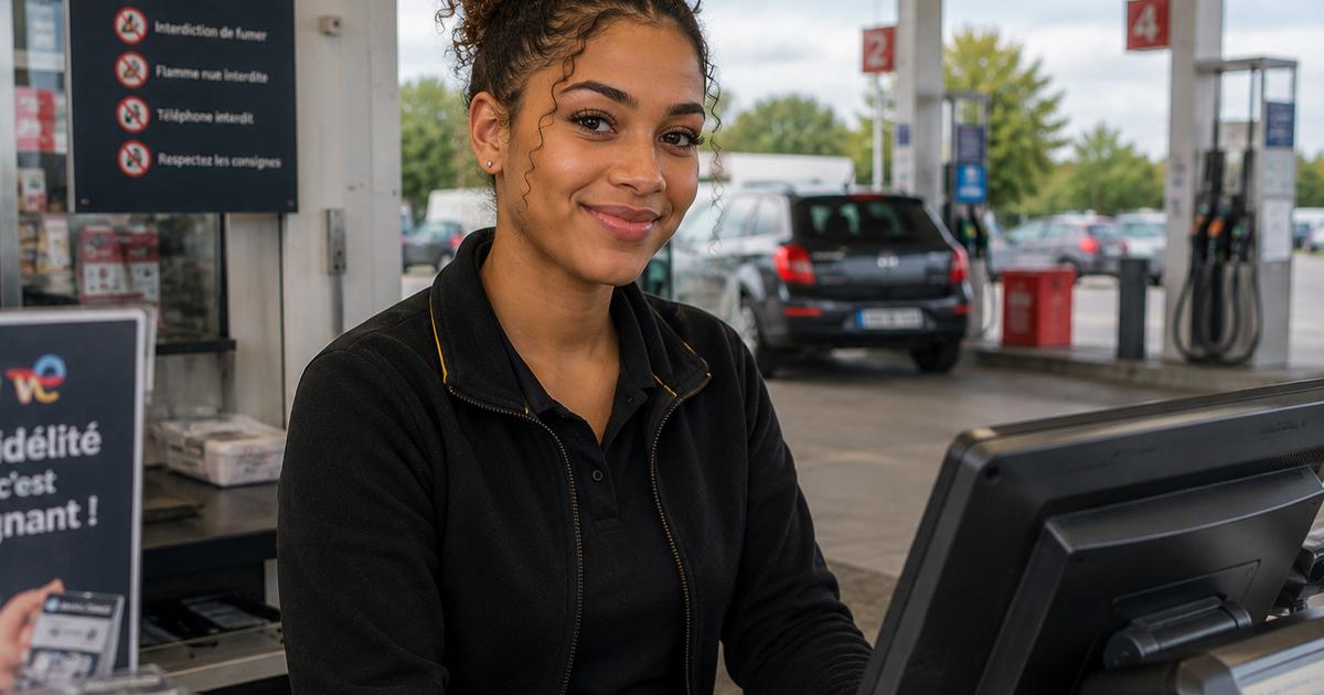 Hôte de caisse en station service / Saint-Denis (H/F)