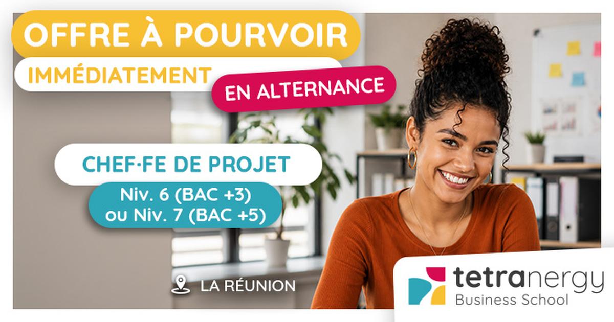 CHEF·FE DE PROJET (La Réunion)
