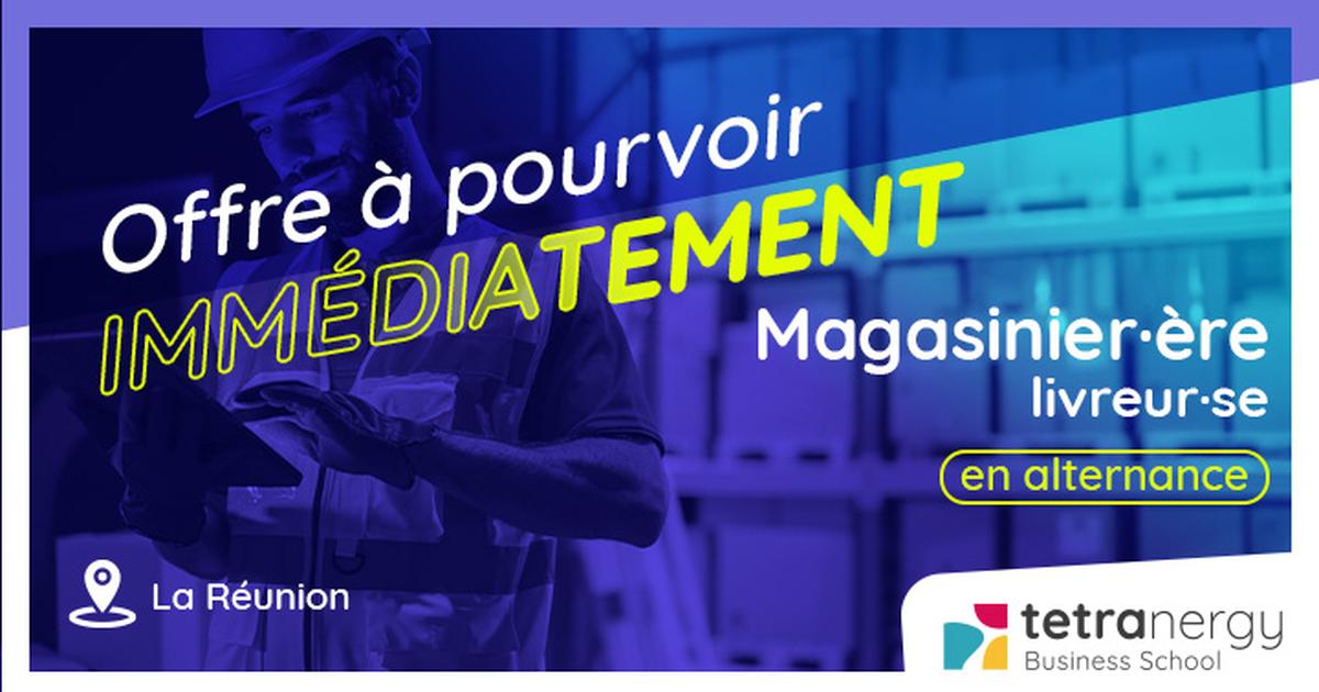 MAGASINIER·ÈRE (Le Tampon)