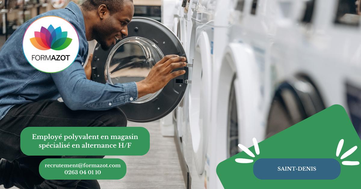 Employé polyvalent en magasin spécialisé en alternance H/F - (Saint-Denis)