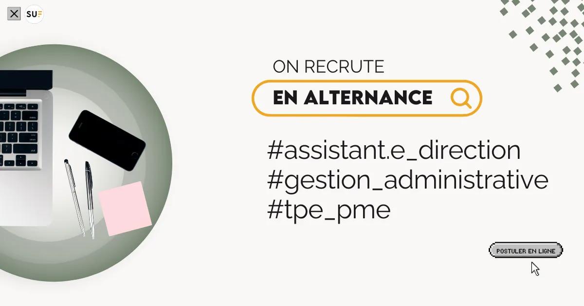Assistant de direction(H/F)/Orléans/Alternance
