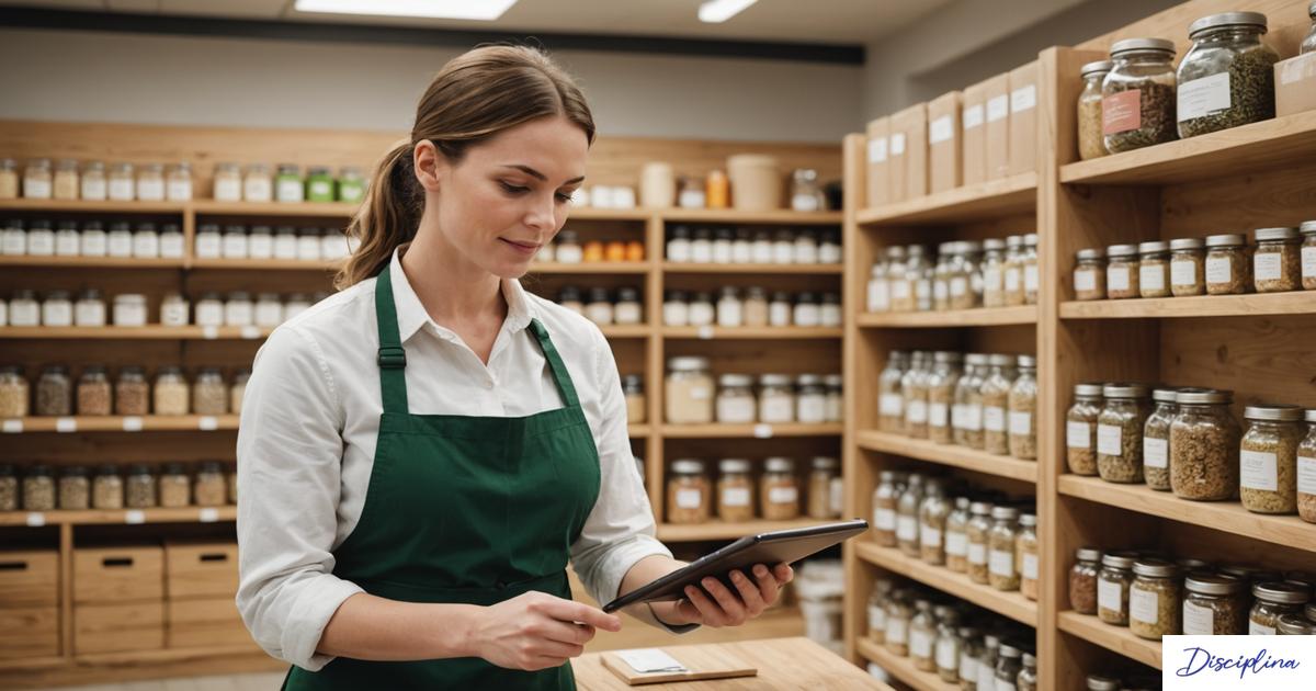 Commercial en magasin de produit bio H/F