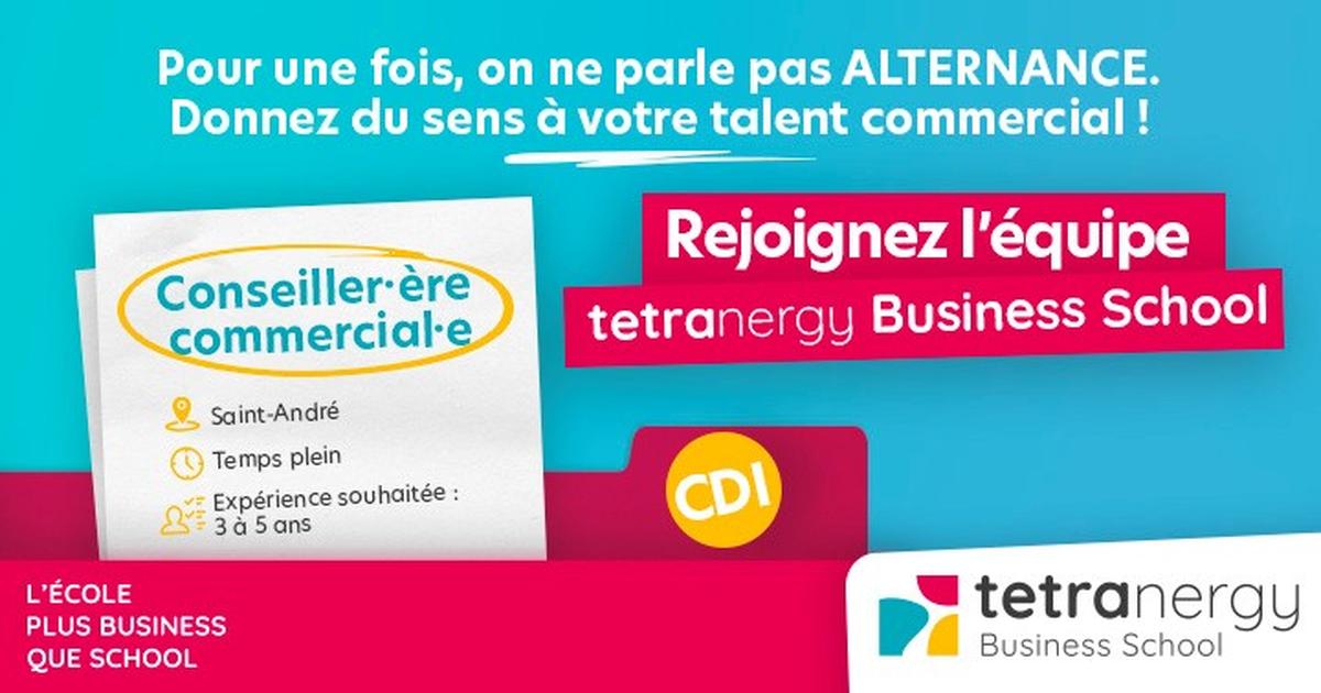 𝐂𝐨𝐧𝐬𝐞𝐢𝐥𝐥𝐞𝐫⸱ère 𝐜𝐨𝐦𝐦𝐞𝐫𝐜𝐢𝐚𝐥⸱e 𝐂𝐃𝐈 chez Tetranergy Business School