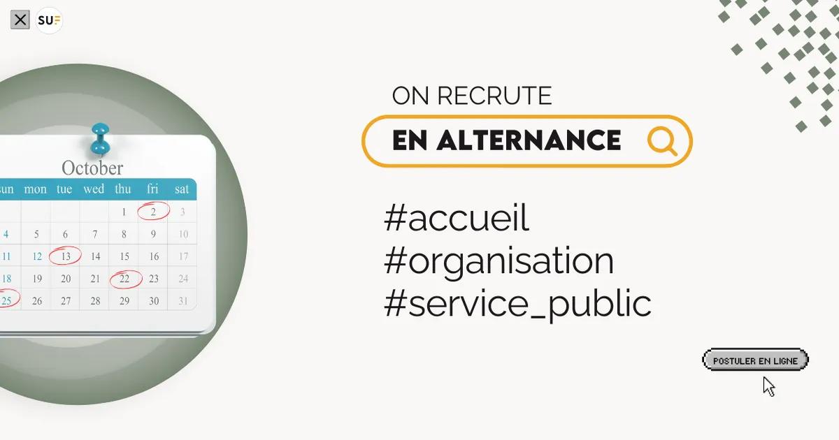 Réceptionniste (H/F) en alternance / Orléans / Alternance