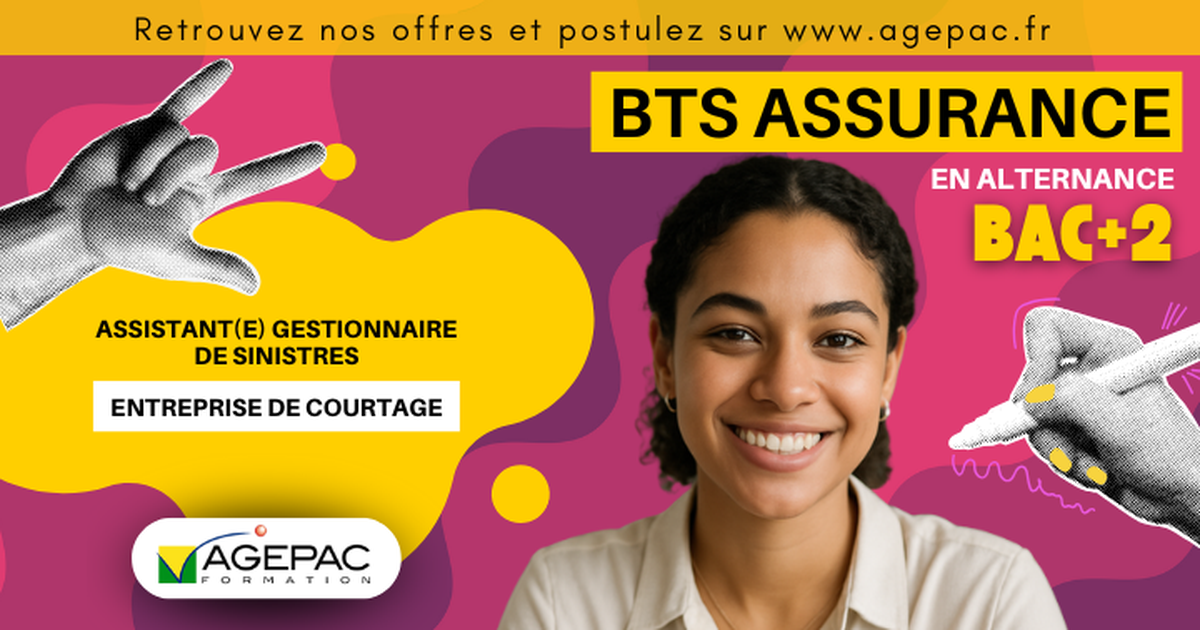 Assistant(e) Gestionnaire de Sinistres (H/F) en Assurance - BTS Assurance en Alternance au sein d'une Entreprise de Courtage | REF0033