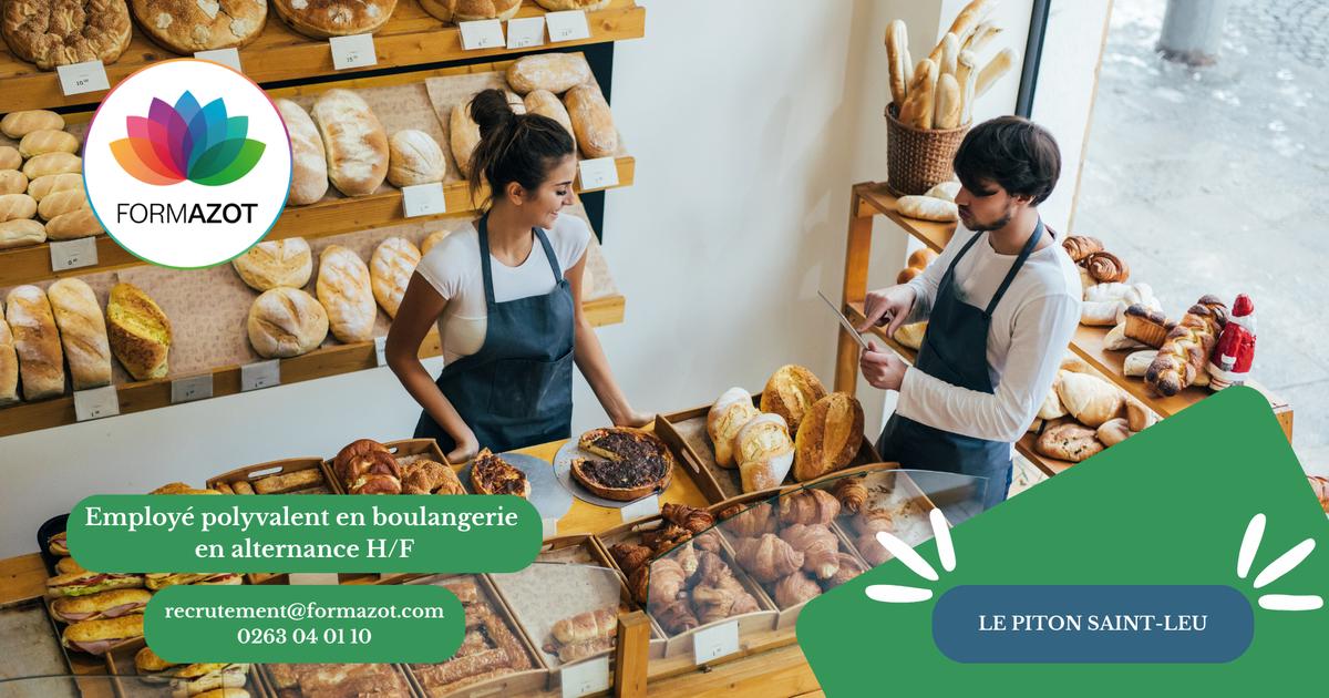 Employé polyvalent en boulangerie en alternance H/F - (Le Piton Saint-Leu)