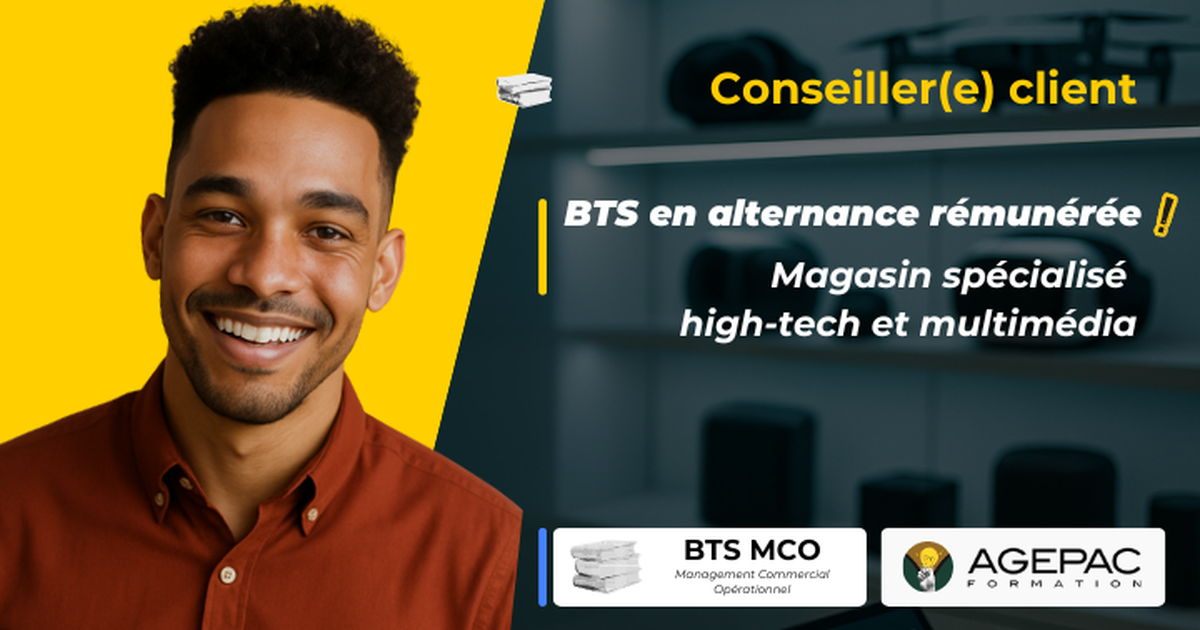 VENDEUR H/F - BTS MCO EN ALTERNANCE – Produits high-tech | REF8301