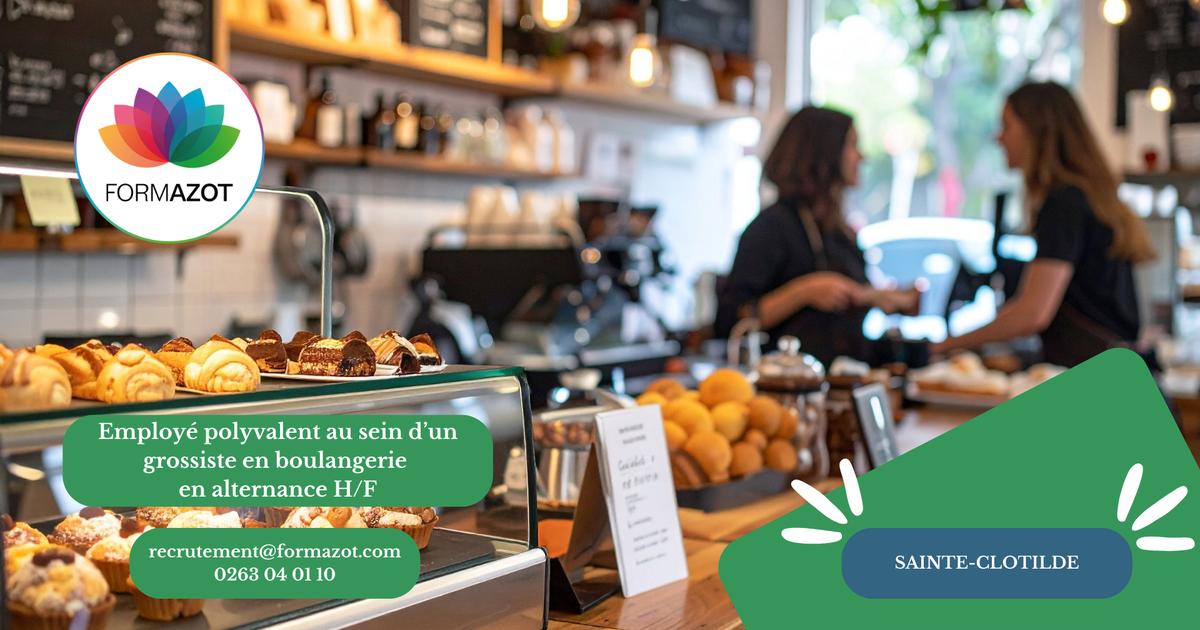 Employé polyvalent au sein d'un grossiste en boulangerie en alternance H/F - (Sainte-Clotilde)