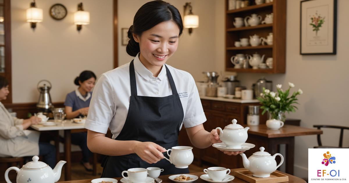 EMPLOYÉ(E) POLYVALENT(E) EN SALON DE THÉ – CONTRAT D’APPRENTISSAGE