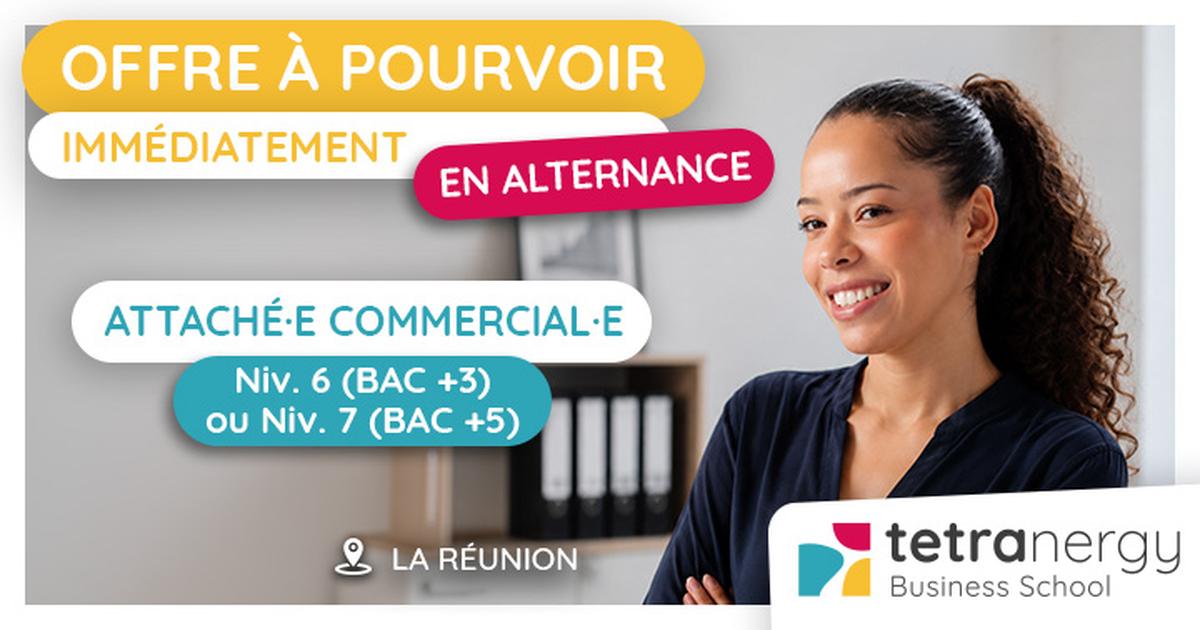 ATTACHÉ·E COMMERCIAL·E (La Réunion)