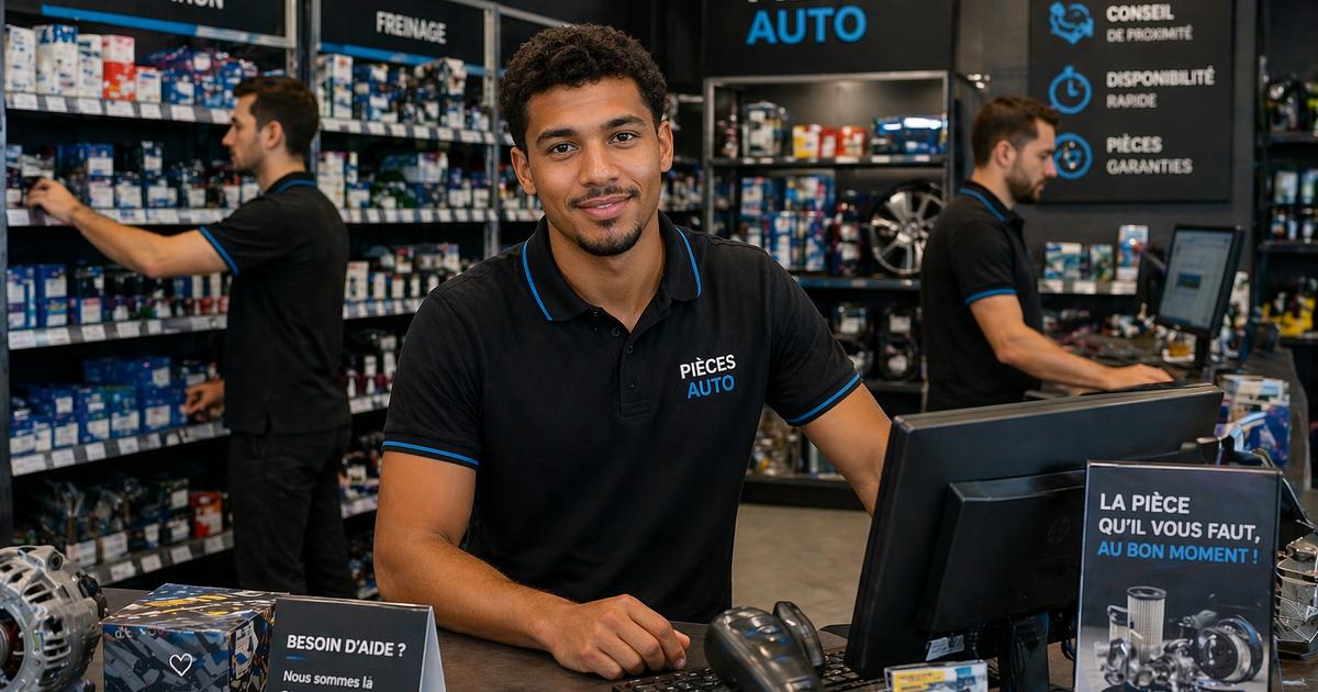 3 Vendeurs spécialisés en pièce détachées en alternance - Saint-André (H/F)