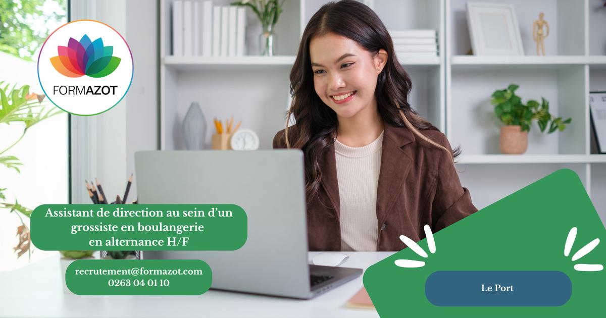 Assistant de direction en grossiste en boulangerie en alternance H/F - Le Port