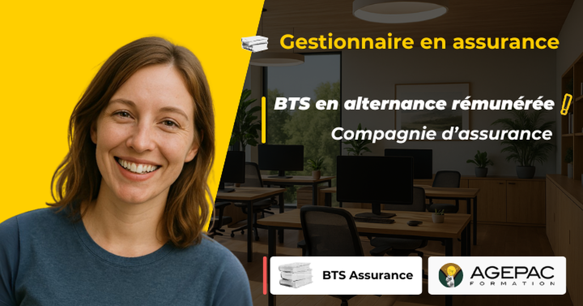 Gestionnaire Administratif en Assurance (H/F) - BTS ASSURANCE EN ALTERNANCE | Ref00363