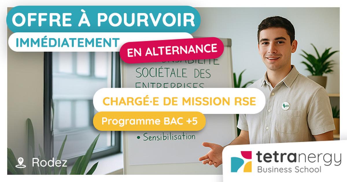 CHARGÉ·E DE MISSION RSE (Rodez)