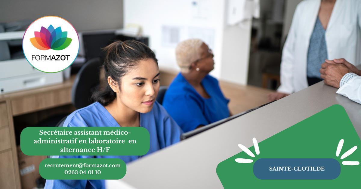Secrétaire Assistant Médico-Administratif dans un laboratoire en alternance H/F - (Sainte-Clotilde)