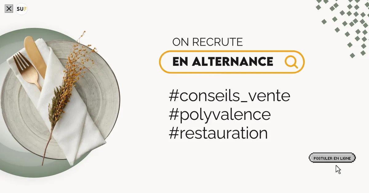 Serveur en restauration (h/f) / ALTERNANCE / ORLEANS