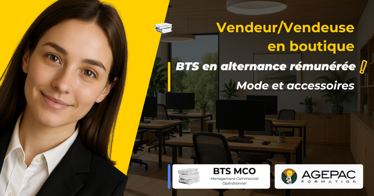 Collaborateur(trice) Vente Mode  (H/F) - BTS MCO EN ALTERNANCE - Vente d’accessoires de mise en beauté | REF9583