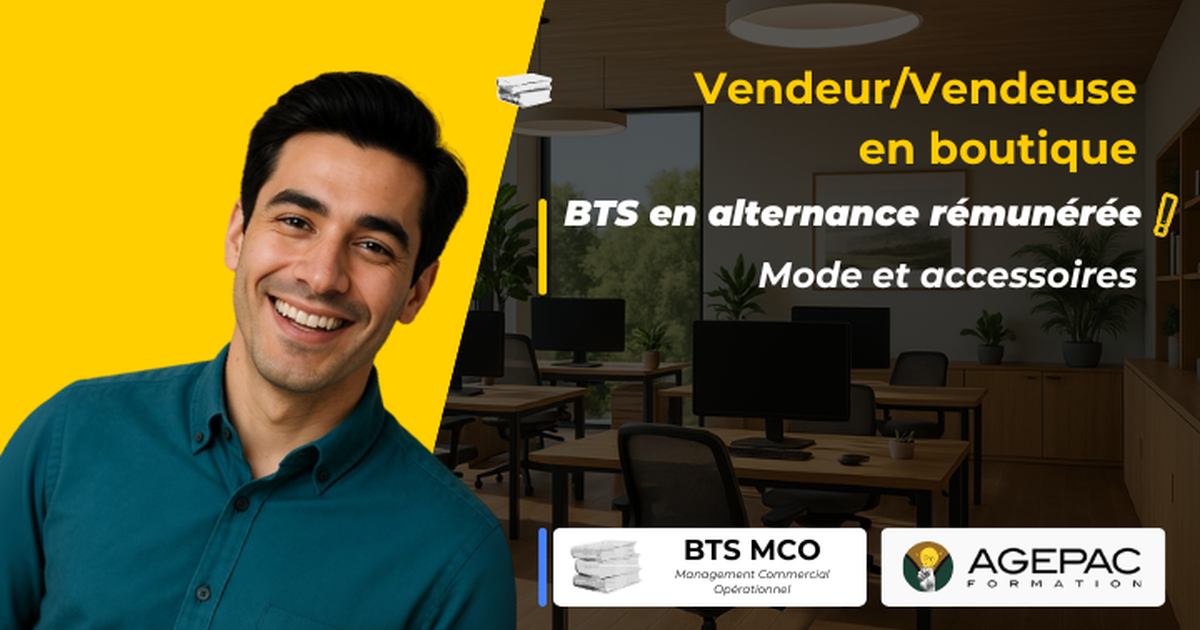 Conseiller(ère) de Vente Mode & Accessoires  (H/F) - BTS MCO EN ALTERNANCE - Vente d’accessoires de mise en beauté | REF9584