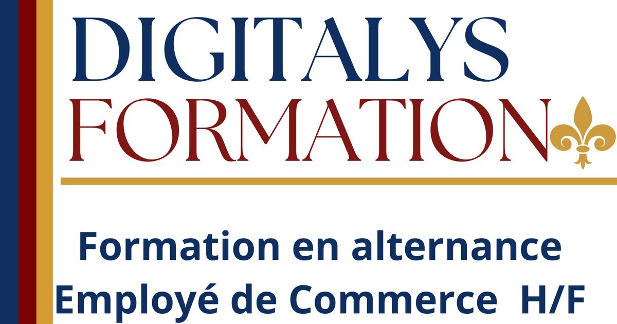 FORMATION EMPLOYÉ COMMERCIAL EN ALTERNANCE H/F