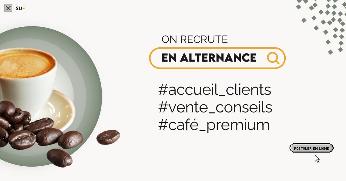 MANAGER EN COFFEE SHOP (H/F) / ALTERNANCE / ORLEANS