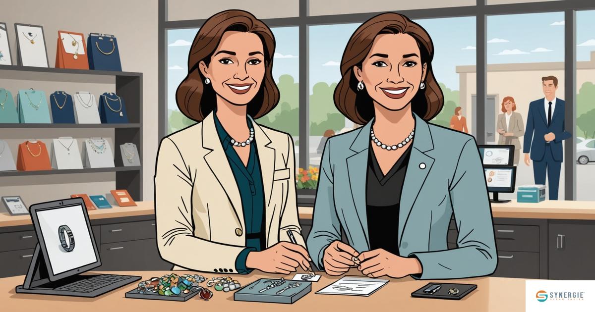 Vente de bijoux en stand en alternance, mobile avec permis, TP Conseiller de vente