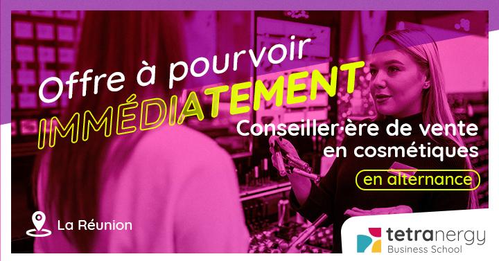 CONSEILLER·ÈRE DE VENTE EN COSMÉTIQUES (Saint-Pierre)