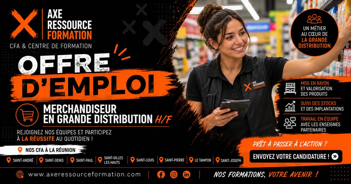 Merchandiseur en grande distribution H/F