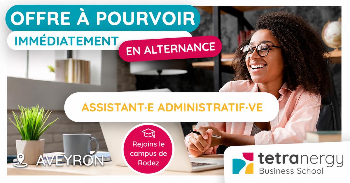 ASSISTANT·E ADMINISTRATIF·VE (Aveyron)