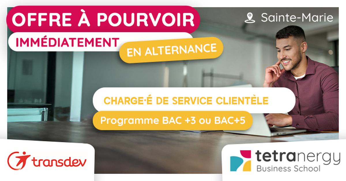 CHARGÉ·E DE SERVICE CLIENTÈLE (Sainte-Marie)