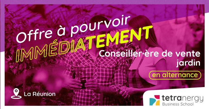 CONSEILLER·ÈRE DE VENTE EN JARDINERIE (Saint-Pierre)