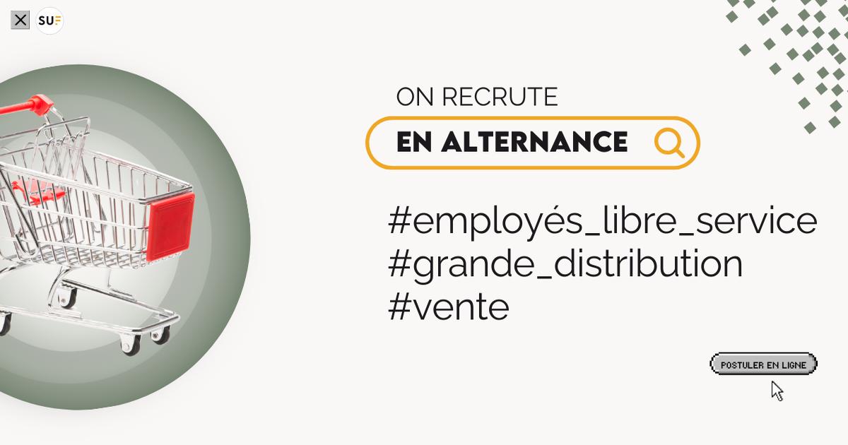 Conseiller vendeur en grandes surfaces (h/f) / ALTERNANCE / ORLEANS