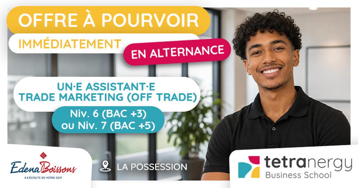 Assistant·e Trade Marketing Off Trade (La Possession)