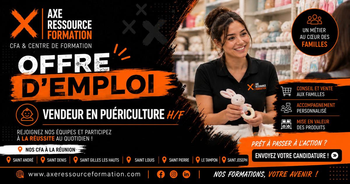 Vendeur en puériculture H/F