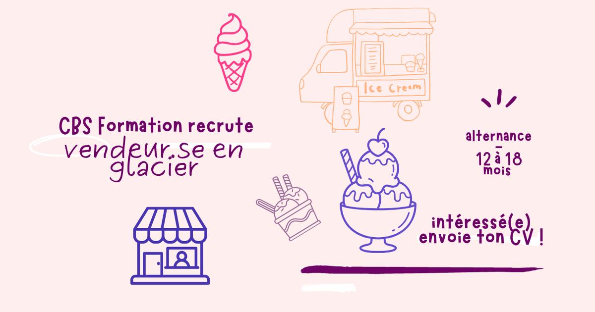 employé polyvalent glacier H/F enapprentissage I Saint-Gilles I CBS Formation