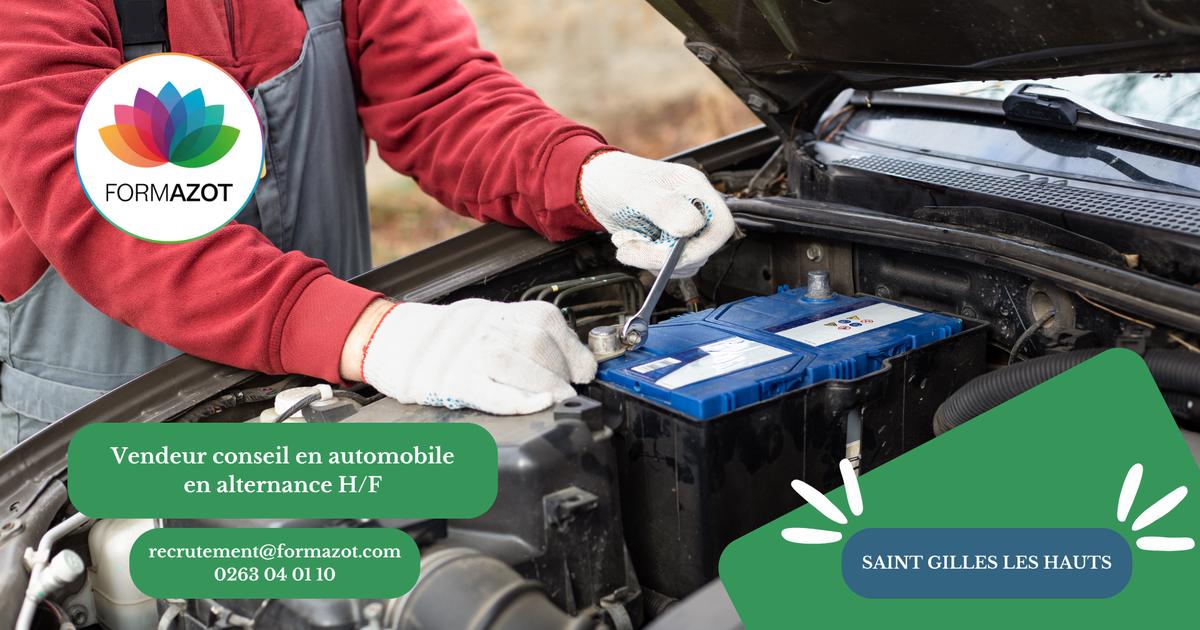 Vendeur conseil en automobile en alternance H/F - (Saint Gilles Les Hauts)