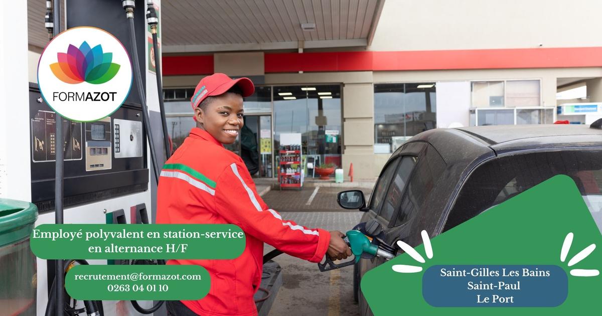 Employé polyvalent en station service en alternance H/F - (Secteur Ouest)