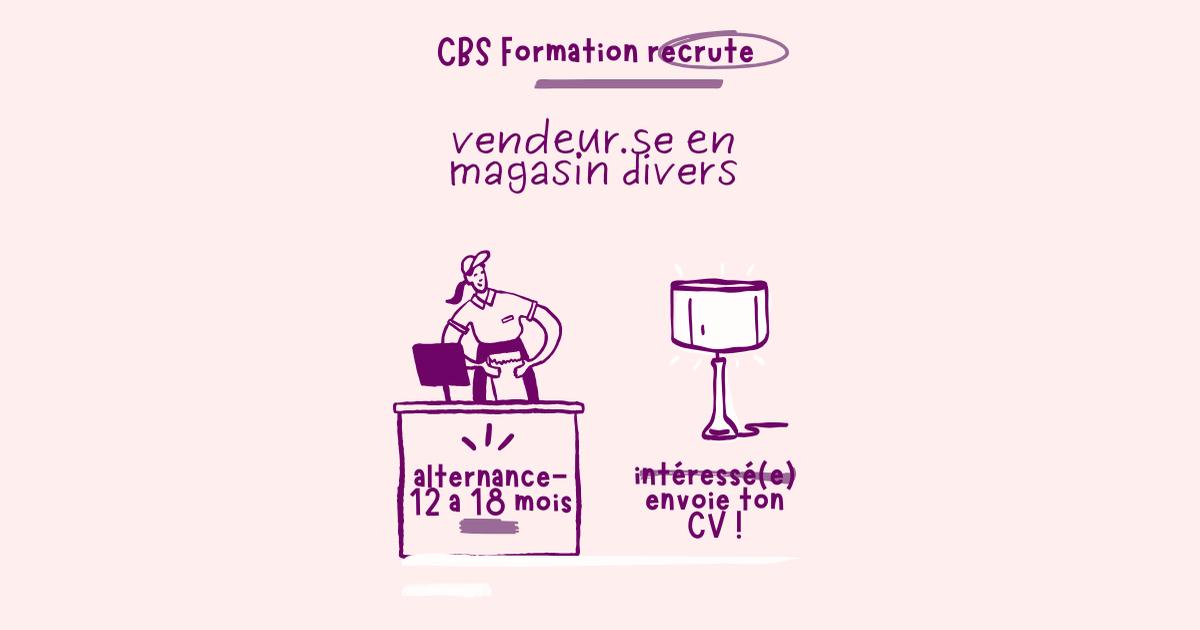 employé polyvalent libre service H/FI Saint Louis I CBS Formation