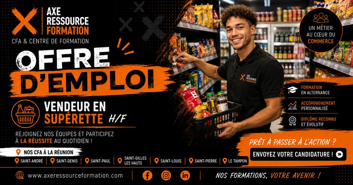 Vendeur en supérette H/F