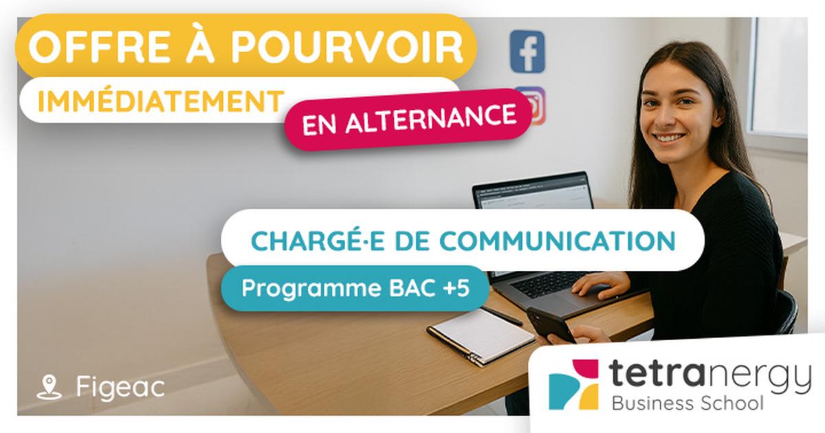 CHARGÉ·E DE  COMMUNICATION (Figeac)