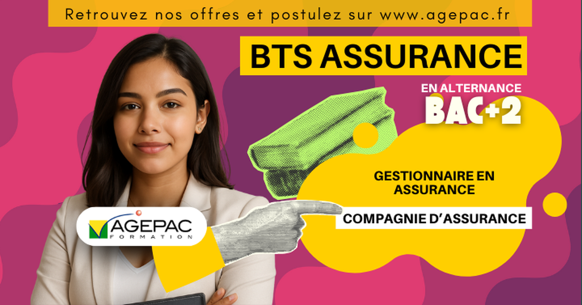 Gestionnaire en assurance (H/F) – BTS Assurance en Alternance dans une agence de l’Ouest | REF0444
