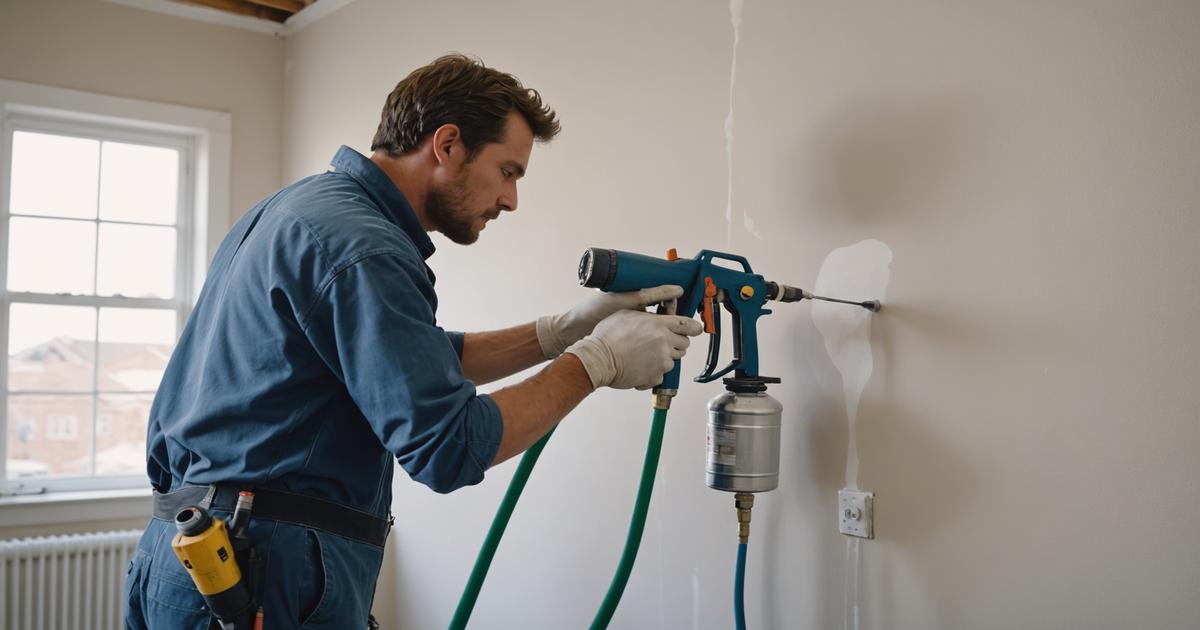 PEINTRE PISTOLET AIRLESS H/F