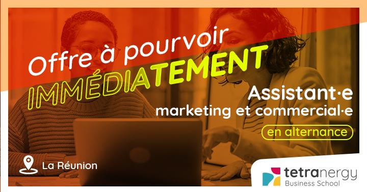 ASSISTANT·E  COMMERCIAL·E MARKETING & COMMUNICATION (L'Étang-Salé)