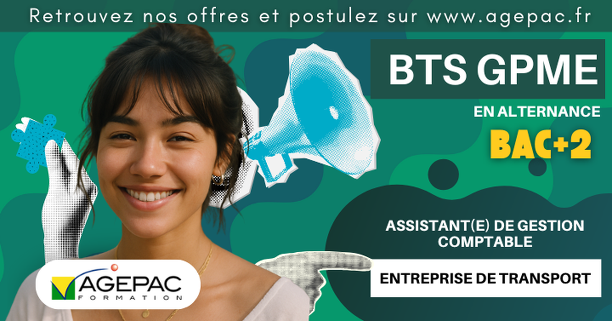 ASSISTANT(E) DE GESTION COMPTABLE (H/F) - BTS GPME EN ALTERNANCE - ENTREPRISE DE TRANSPORT | REF966