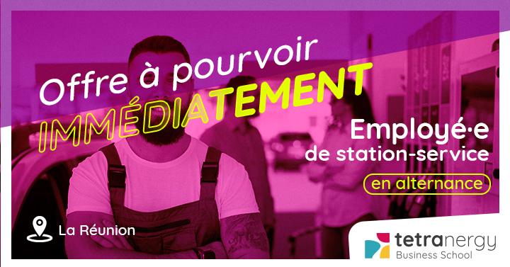 EMPLOYÉ·E EN STATION-SERVICE (Saint-Leu
