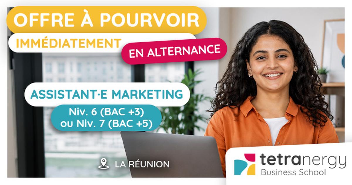 ASSISTANT·E MARKETING (La Réunion)