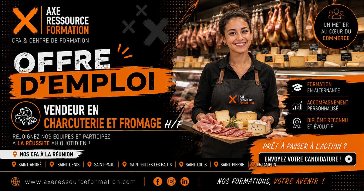 Vendeur en charcuterie et fromage H/F