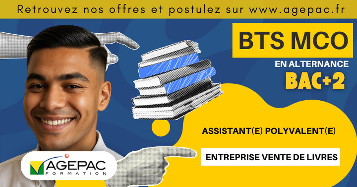 Assistant(e) Polyvalent(e) - BTS MCO en Alternance (H/F) - Entreprise Vente de Livres | REF933