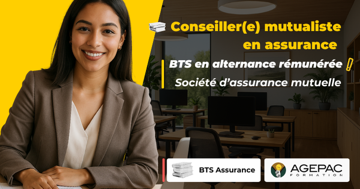 Conseiller(e) Mutualiste Santé et Prévoyance (H/F) – BTS Assurance en alternance dans une mutuelle santé | REF00374
