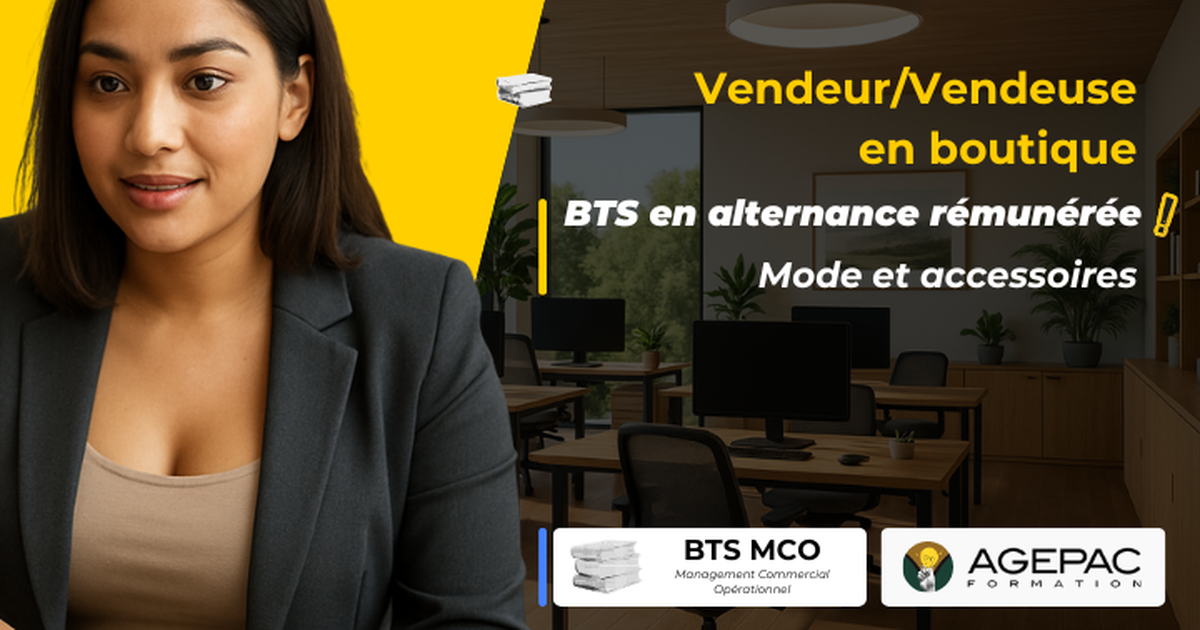Vendeur / Vendeuse en Boutique  (H/F) - BTS MCO EN ALTERNANCE - Vente d’accessoires de mise en beauté | REF9582